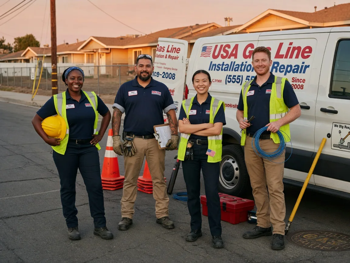 Gas Line Installation company in Unityville, PA